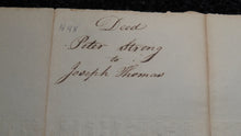 Load image into Gallery viewer, 1794 Northumberland Pennsylvania PA Colonial Currency Land Grant 400 Acres RARE