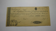 Load image into Gallery viewer, $5 18__ Charleston South Carolina Obsolete Currency Bank Note Original Reprint