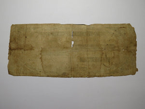 $1 1824 Eastport Maine ME Obsolete Currency Bank Note Bill Passamaquoddy Bank