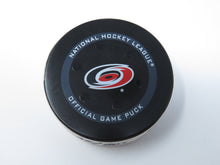 Load image into Gallery viewer, 2022 Boston Bruins Vs. Carolina Hurricanes Game 5 NHL Playoffs Game Used Puck