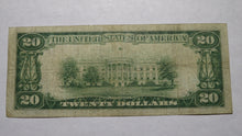 Load image into Gallery viewer, $20 1929 East Rochester New York NY National Currency Bank Note Bill #10141 RARE