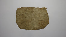 Load image into Gallery viewer, 1761 Fifteen Shillings North Carolina NC Colonial Currency Note Bill! RARE 15s
