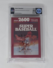 Load image into Gallery viewer, Unopened Super Baseball Atari 2600 Sealed Video Game Wata Graded 9.4 A++ Seal 88
