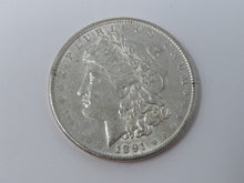 Load image into Gallery viewer, $1 1891-P Morgan Silver Dollar!  90% Uncirculated US Silver Coin BU Condition