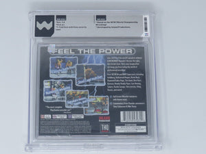 WCW/NWO Thunder Wrestling Sony Playstation PS1 Factory Sealed Video Game 9.8 A+