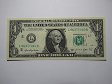 Load image into Gallery viewer, $1 2021 Radar Serial Number Federal Reserve Currency Bank Note Bill UNC++++