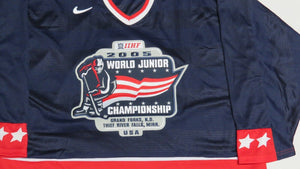 Brand New 2005 IIHF World Junior Championships USA Bauer Hockey Jersey Size XXL