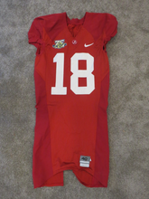 Load image into Gallery viewer, 2007 Nick Fanuzzi Alabama Crimson Tide Game Used Worn NCAA Football Jersey 75th