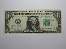Load image into Gallery viewer, $1 2021 Radar Serial Number Federal Reserve Currency Bank Note Bill UNC++++