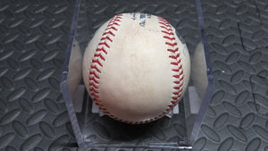 2020 Maikel Franco Kansas City Royals Walk Game Used MLB Baseball! Tyler Mahle