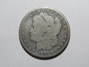 $1 1879-P Morgan Silver Dollar!  90% Circulated US Silver Coin Tougher Date