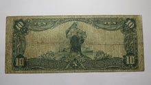 Load image into Gallery viewer, $10 1902 Piedmont West Virginia WV National Currency Bank Note Bill #4088 RARE!