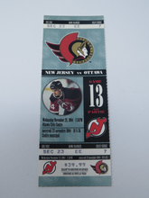 Load image into Gallery viewer, November 23, 1994 Ottawa Senators New Jersey Devils Ghost Ticket Stephane Richer