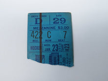 Load image into Gallery viewer, January 23, 1974 New York Rangers Vs. Atlanta Flames NHL Hockey Ticket Stub