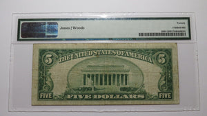 $5 1929 Chelsea Massachusetts MA National Currency Bank Note Bill #9651 VF20 PMG