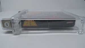 New NCAA Basketball Super Nintendo Factory Sealed Video Game! Wata Graded 1992