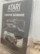 Load image into Gallery viewer, New Canyon Bomber Atari 2600 Sealed Video Game Wata Graded A+ Seal! 1988 RARE!