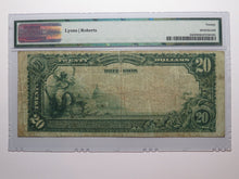 Load image into Gallery viewer, $20 1902 Strawn Illinois IL National Currency Bank Note Bill Ch. #7151 PMG VF20