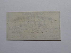 $4 1861 Confederate Bond Coupon Certificate Currency Bank Note Bill UNC