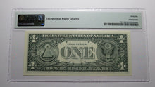 Load image into Gallery viewer, $1 1995 Radar Serial Number Federal Reserve Currency Bank Note Bill PMG UNC66EPQ