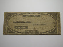 Load image into Gallery viewer, $1 1833 Windsor Vermont VT Obsolete Currency Bank Note Bill Bank of Windsor