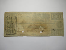 Load image into Gallery viewer, $100 1840 Springfield Illinois Obsolete Currency Bank Note Fund Commissioner
