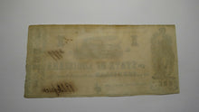 Load image into Gallery viewer, $1 1864 Shreveport Louisiana Obsolete Currency Bank Note Bill! State of LA