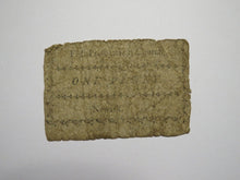 Load image into Gallery viewer, 1790 One Penny Elizabeth Borough New Jersey Colonial Currency Note Bill RARE NJ