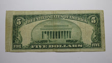 Load image into Gallery viewer, $5 1934-B Gutter Fold Error Federal Reserve Bank Note Currency Bill! Big Fold!