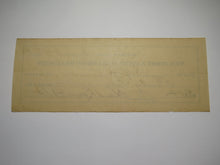 Load image into Gallery viewer, $35 1906 Beaumont Texas Cancelled Check! First National Bank of Beaumont
