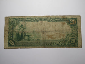 $20 1902 Wilmington Ohio OH National Currency Bank Note Bill Charter #1997 RARE