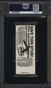 11/14/85 Philadelphia Flyers Lindbergh Memorial Game Hockey Ticket Stub Gretzky