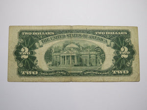 $2 1953 Red Seal Legal Tender Currency Note Bank Bill