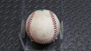 2018 J.T. Riddle Miami Marlins Game Used 2 RBI Single MLB Baseball! 1B Hit