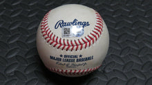 Load image into Gallery viewer, 2020 D.J. Stewart Baltimore Orioles Game Used Foul MLB Baseball! Deivi Garcia
