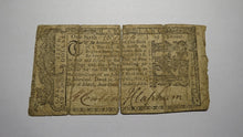 Load image into Gallery viewer, 1770 $1/6 Maryland MD Colonial Currency Bank Note Bill RARE One Sixth Dollar!
