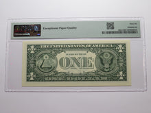 Load image into Gallery viewer, $1 2017 Radar Serial Number Federal Reserve Currency Bank Note Bill PMG UNC66EPQ