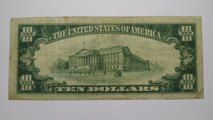 $10 1929 Flemington New Jersey NJ National Currency Bank Note Bill Ch. #892 FINE
