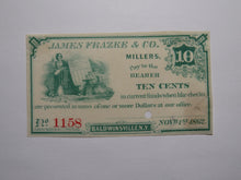 Load image into Gallery viewer, $.10 1862 Baldwinsville New York NY Obsolete Currency Note Bill James Frazee Co.