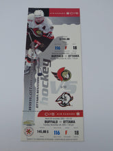 Load image into Gallery viewer, November 28, 2000 Ottawa Senators Buffalo Sabres NHL Full Hockey Ticket Mint