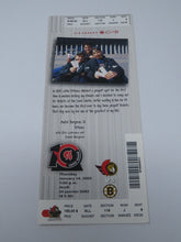 Load image into Gallery viewer, January 24, 2002 Ottawa Senators Boston Bruins NHL Full Hockey Ticket Mint