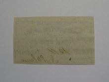 Load image into Gallery viewer, $20 1861 Confederate Bond Coupon Certificate Currency Bank Note Bill UNC