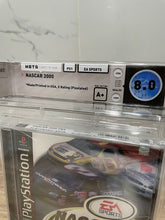 Load image into Gallery viewer, NASCAR 2000 Sony Playstation Factory Sealed Video Game Wata 8.0 Graded EA Sports