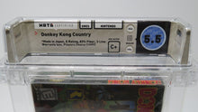 Load image into Gallery viewer, New Donkey Kong Country 1 Super Nintendo Factory Sealed Video Game Wata Graded 