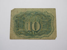 Load image into Gallery viewer, 1863 $.10 Second Issue Fractional Currency Obsolete Bank Note Bill 2nd Issue!