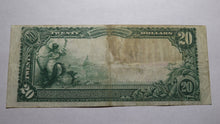 Load image into Gallery viewer, $20 1902 Bristol Connecticut CT National Currency Bank Note Bill! Ch. #2250 VF+