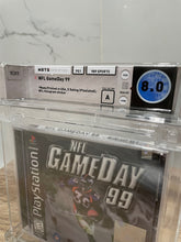 Load image into Gallery viewer, NFL GameDay '99 Sony Playstation Factory Sealed Video Game Wata 8.0 Graded 1998
