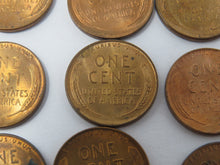 Load image into Gallery viewer, 1945-P Brilliant Uncirculated Wheat Cent Penny Partial Roll 25+ Uncirculated BU
