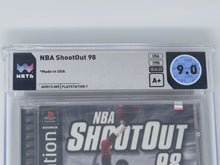 Load image into Gallery viewer, NBA Shootout '98 Sony Playstation Factory Sealed Video Game Wata 9.0 A+ 1998