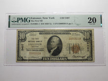 Load image into Gallery viewer, $10 1929 Falconer New York National Currency Bank Note Bill Ch. #5407 VF20 PMG